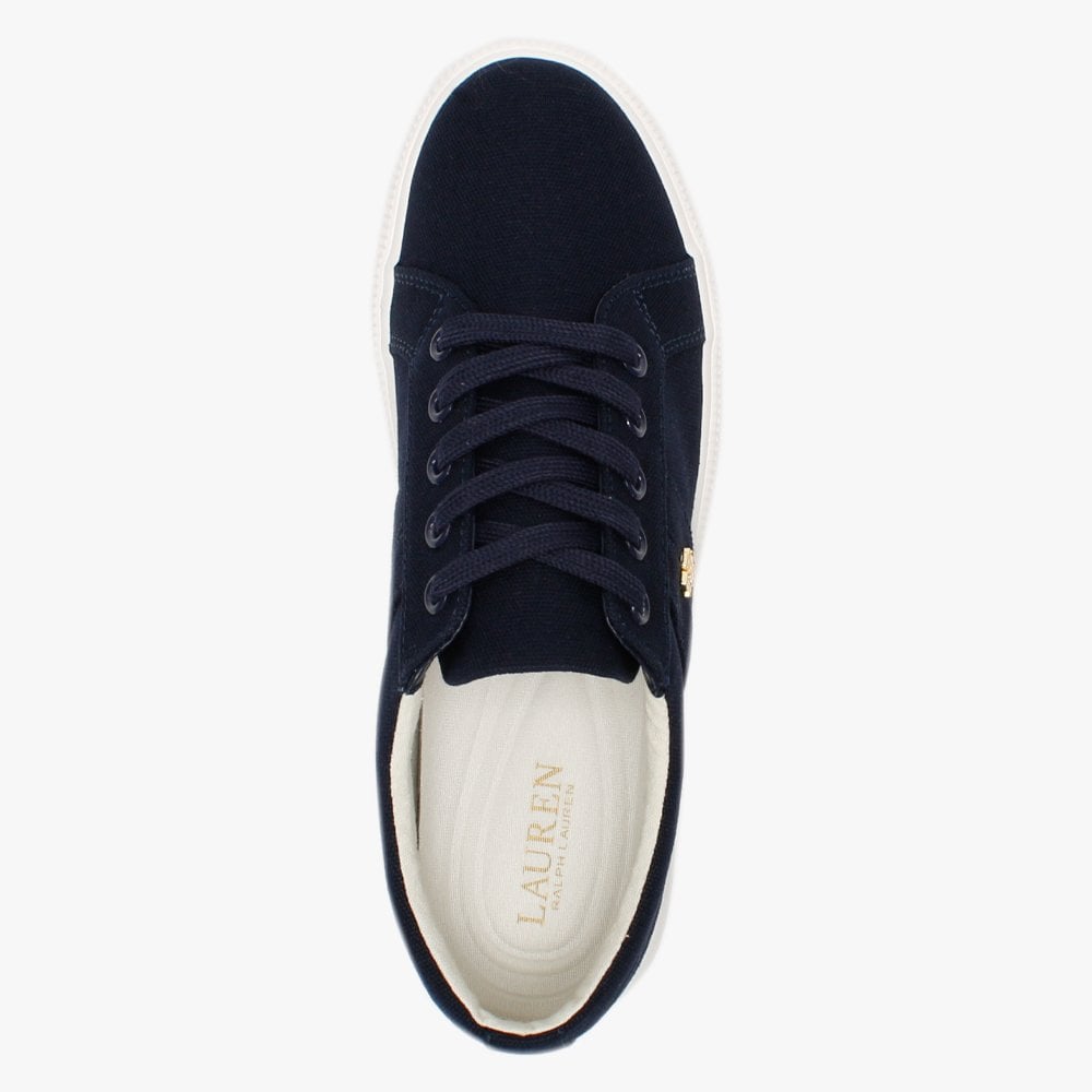 Janson II Navy Canvas Trainers