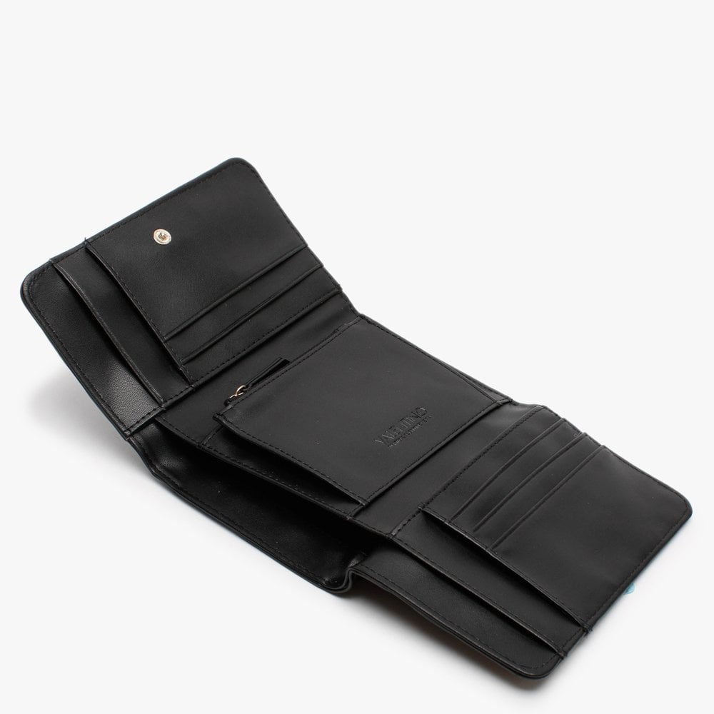 Pepa Black Quilted Wallet