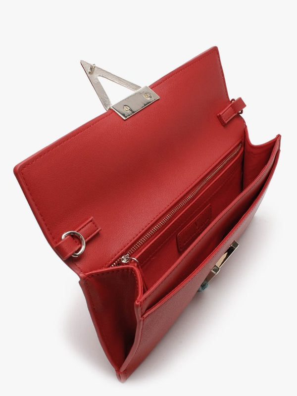 Penelope Rosso Pochette Bag