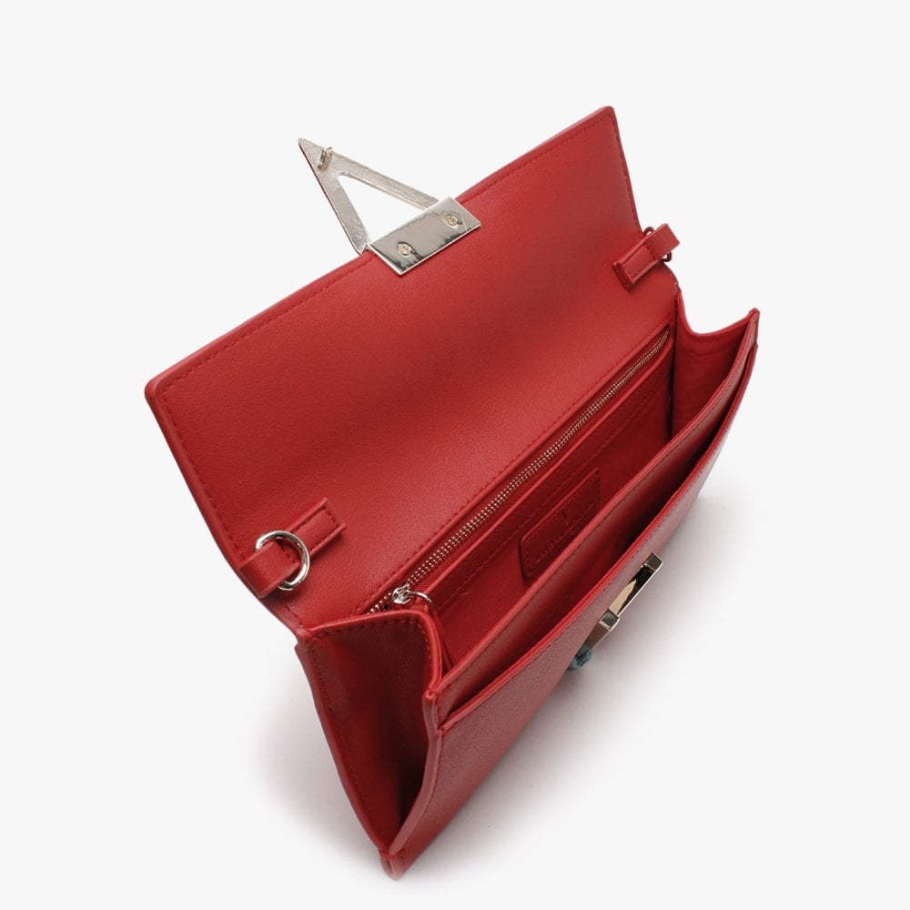 Penelope Rosso Pochette Bag