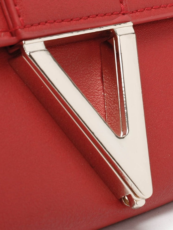 Penelope Rosso Pochette Bag
