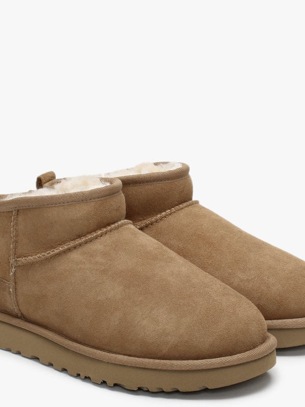 Classic Ultra Mini Chestnut Twinface Boots