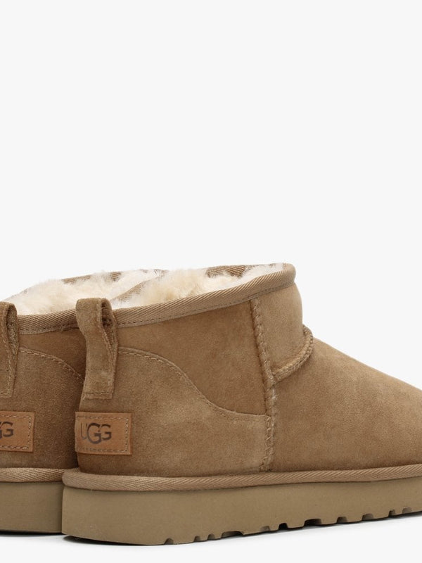 Classic Ultra Mini Chestnut Twinface Boots
