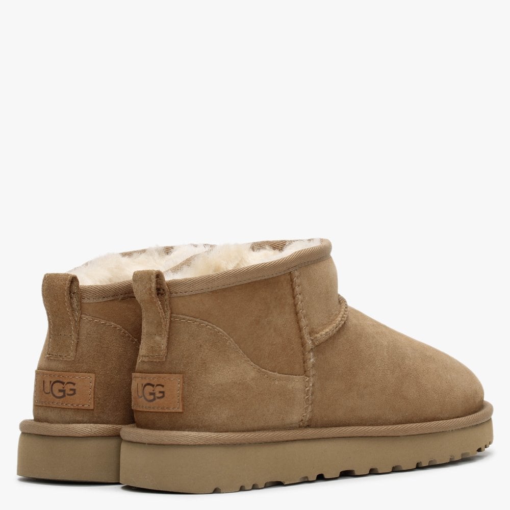 Classic Ultra Mini Chestnut Twinface Boots