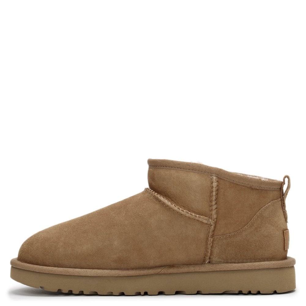 Classic Ultra Mini Chestnut Twinface Boots