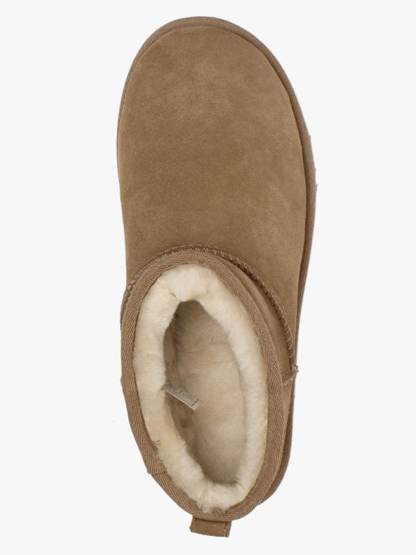 Classic Ultra Mini Chestnut Twinface Boots