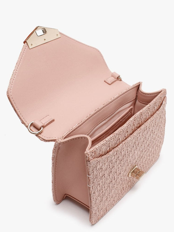 Amanda Cipria Woven Pochette Bag