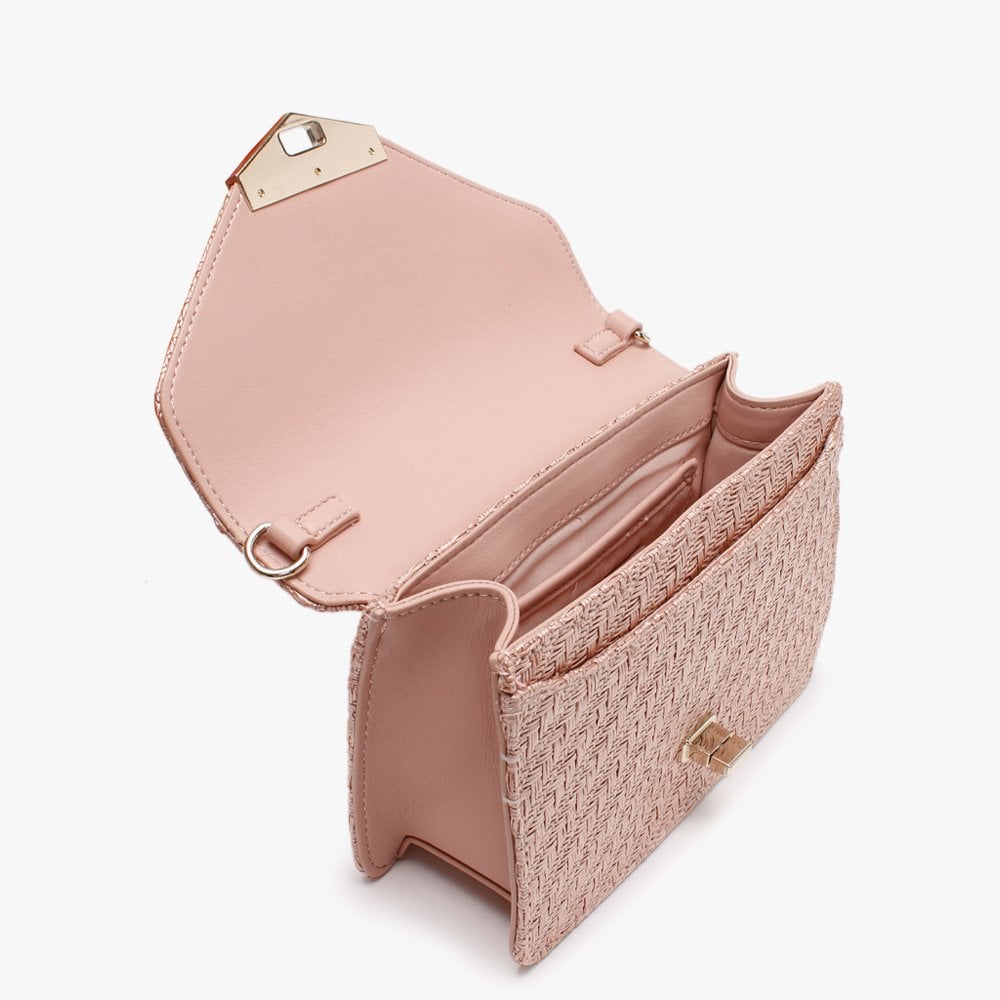 Amanda Cipria Woven Pochette Bag