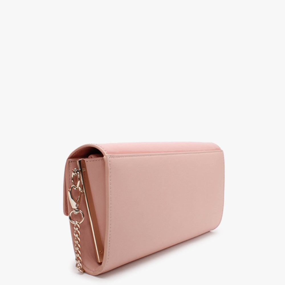Castilla Cipria Patent Flap Pochette Bag