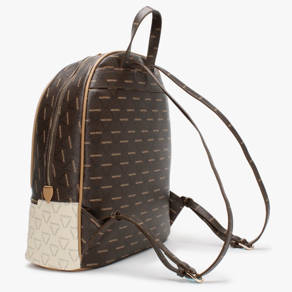Lita Cuoio Multicolour Repeat Logo Backpack
