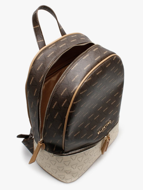 Lita Cuoio Multicolour Repeat Logo Backpack