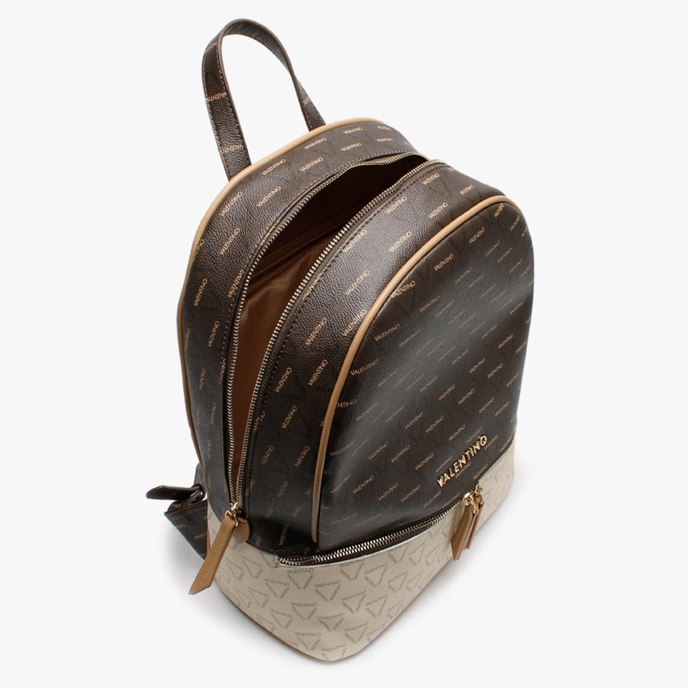 Lita Cuoio Multicolour Repeat Logo Backpack