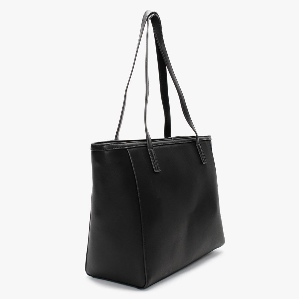 Concorde Black Repeat Logo Tote Bag