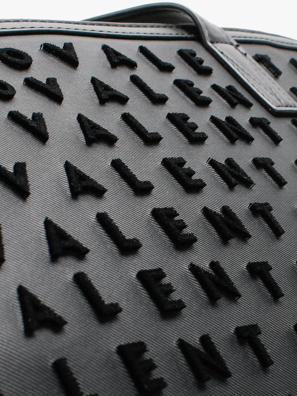 Concorde Black Repeat Logo Tote Bag