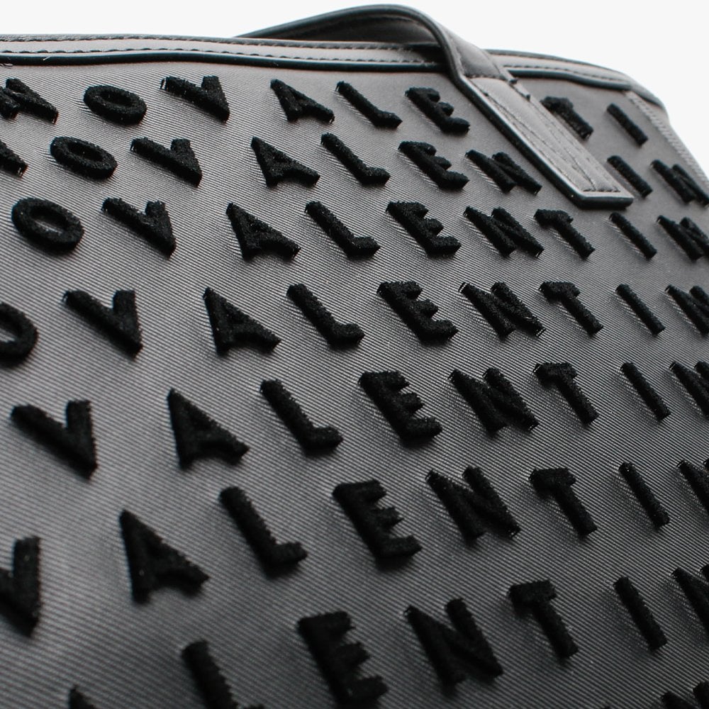 Concorde Black Repeat Logo Tote Bag