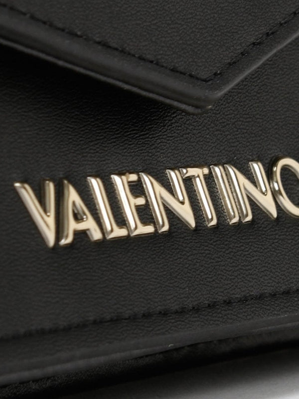 Amalia Black Structured Wallet On A Chain
