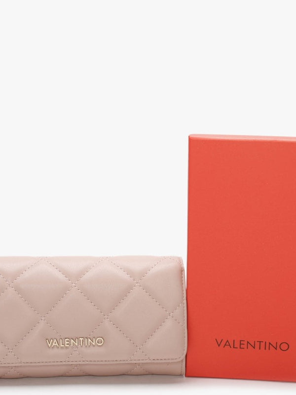 Ocarina Cipria Quilted Flap-Over Wallet