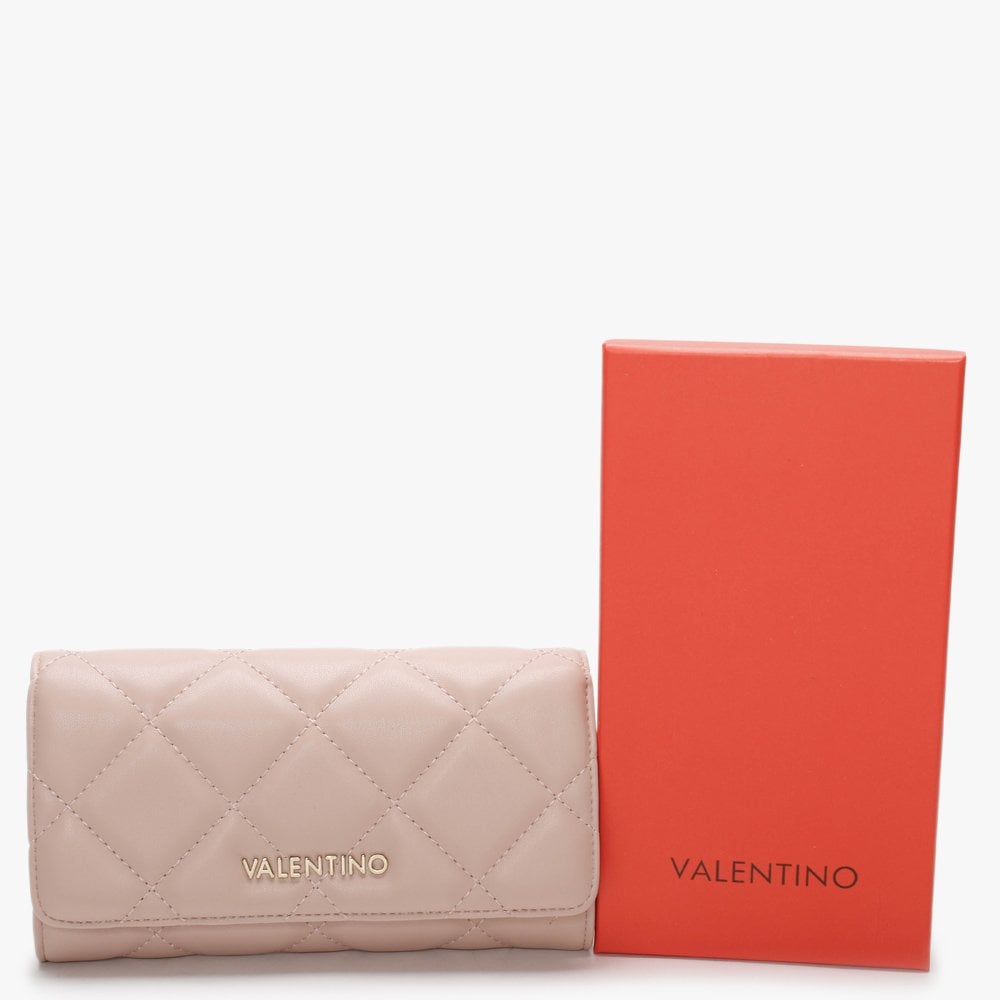 Ocarina Cipria Quilted Flap-Over Wallet