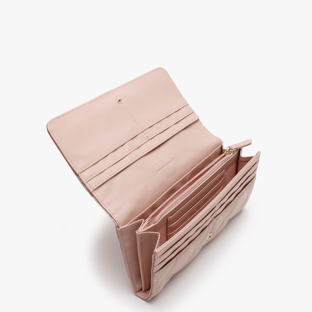 Ocarina Cipria Quilted Flap-Over Wallet