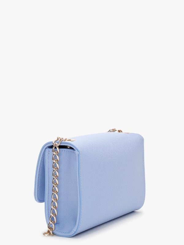 Divina Blue Saffaino Shoulder Bag