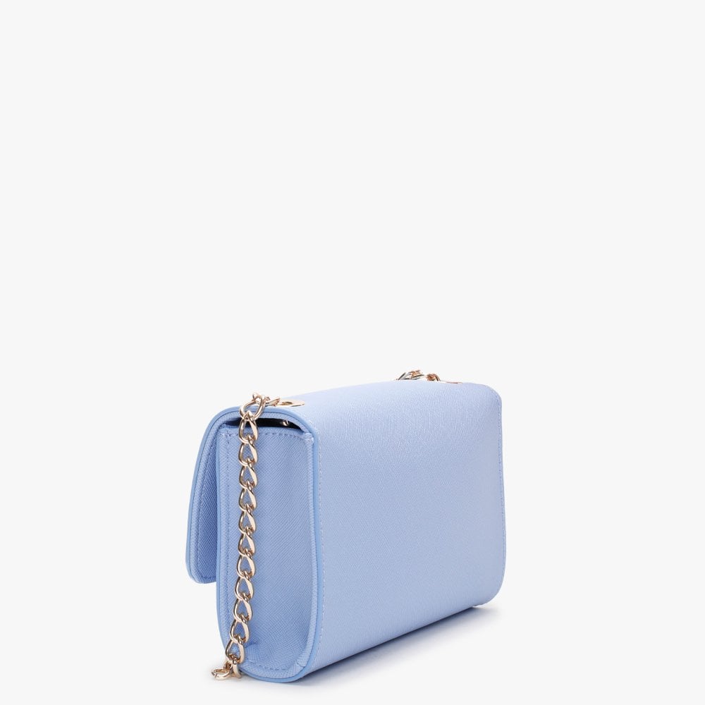 Divina Blue Saffaino Shoulder Bag