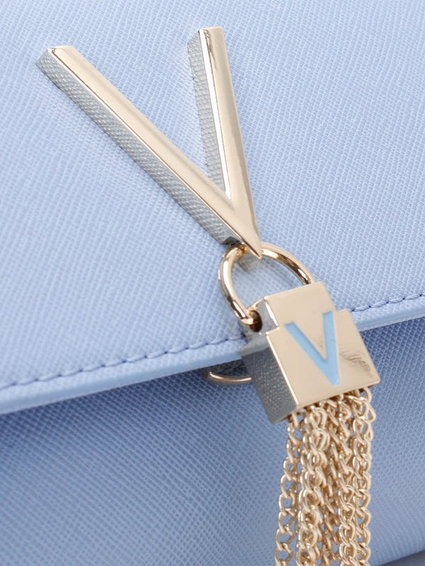 Divina Blue Saffaino Shoulder Bag