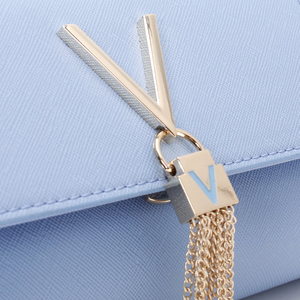 Divina Blue Saffaino Shoulder Bag