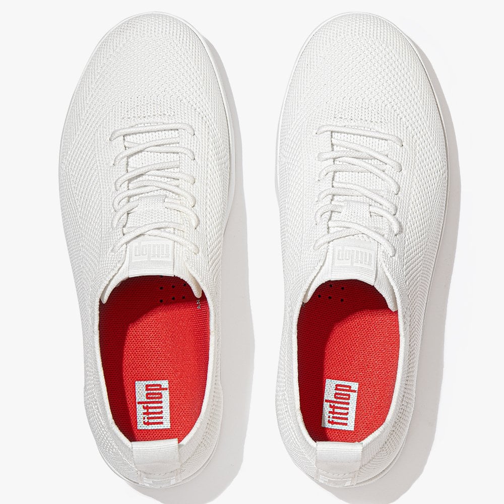 Rally Tonal Knit Urban White Trainers