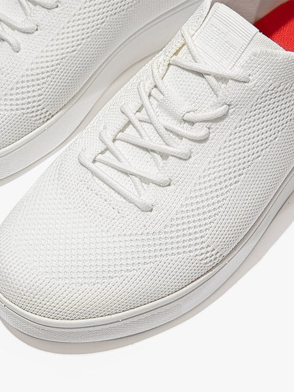Rally Tonal Knit Urban White Trainers