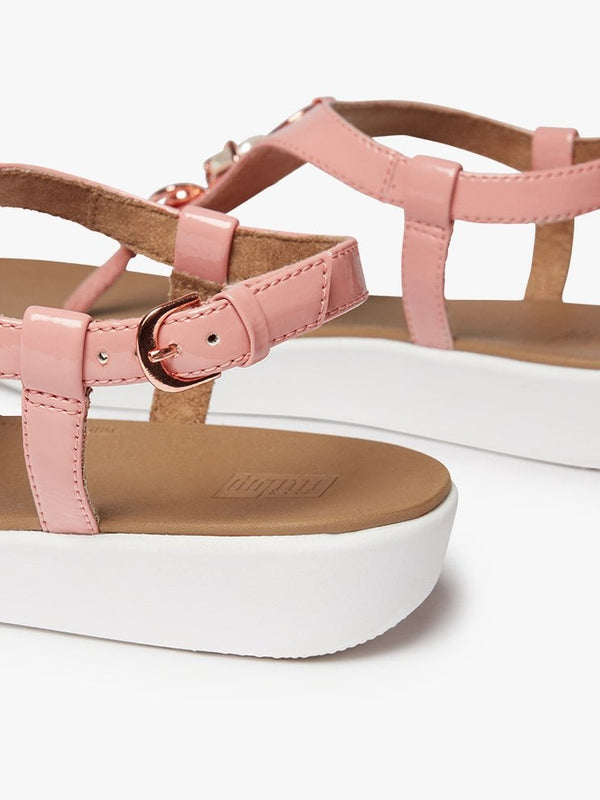 Lainey Embellished Rose Pink Sandals