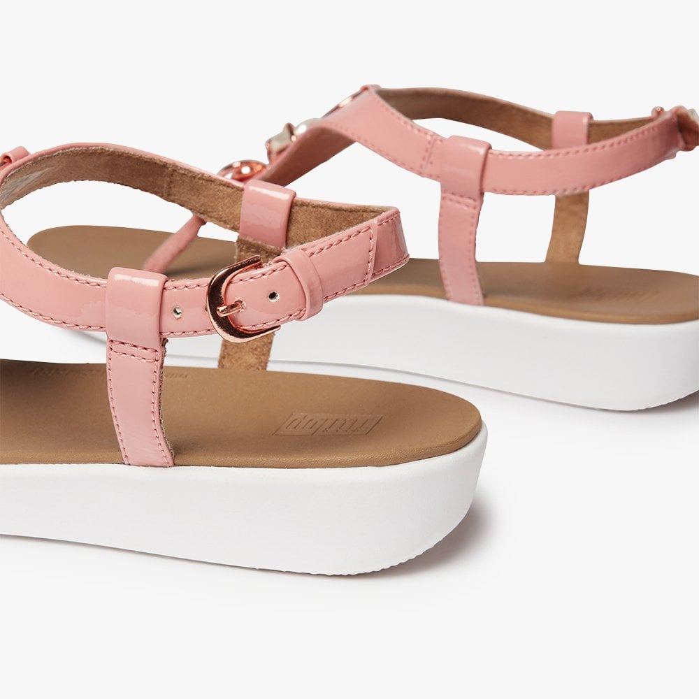 Lainey Embellished Rose Pink Sandals