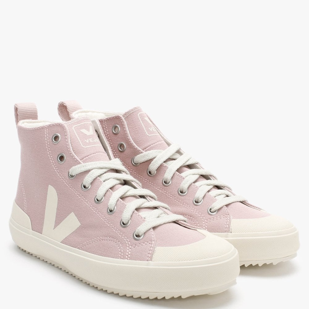 Nova Vegan Canvas Babe Pierre High Top Trainers
