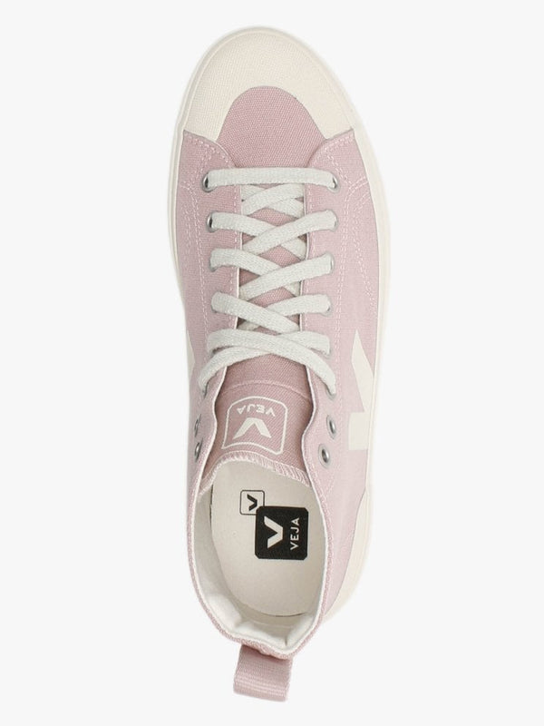 Nova Vegan Canvas Babe Pierre High Top Trainers