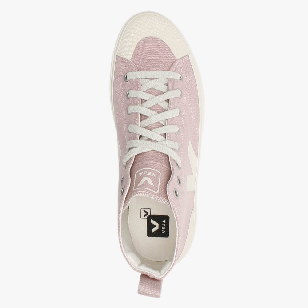 Nova Vegan Canvas Babe Pierre High Top Trainers