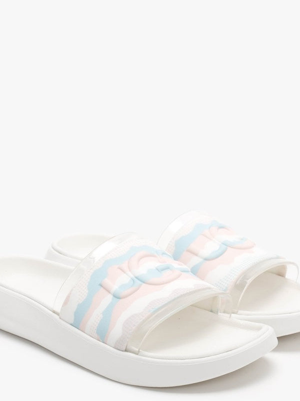 Cali Collage Pride Stripes Sliders