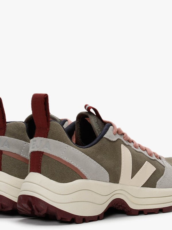 Venturi Suede Kaki Sable Oxford Grey Trainers