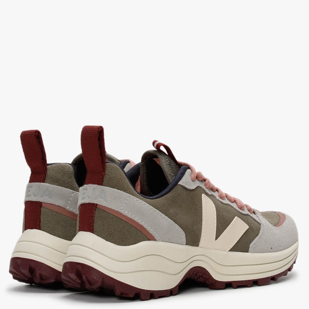 Venturi Suede Kaki Sable Oxford Grey Trainers