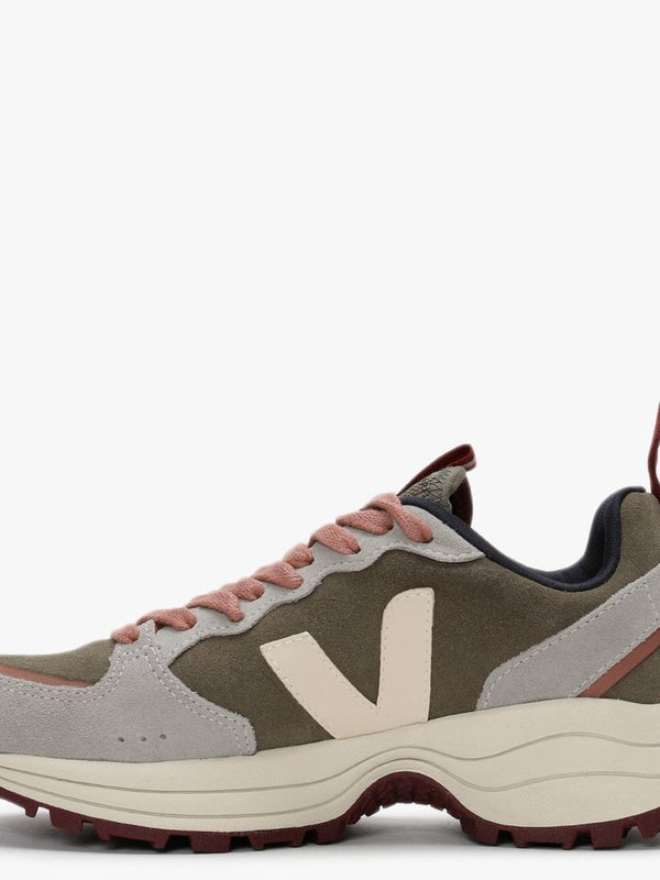 Venturi Suede Kaki Sable Oxford Grey Trainers