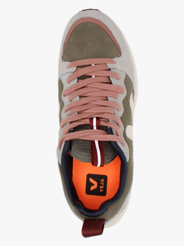 Venturi Suede Kaki Sable Oxford Grey Trainers