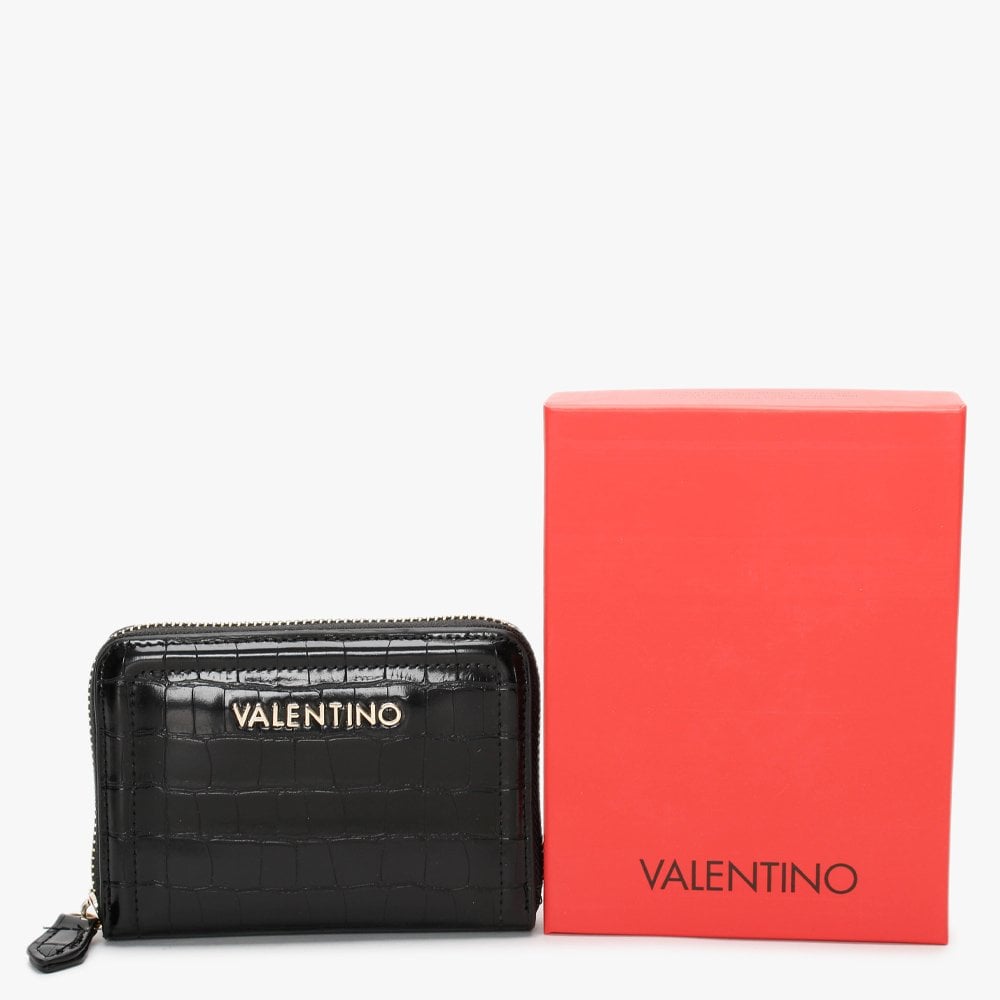 Bicorno Black Moc Croc Purse
