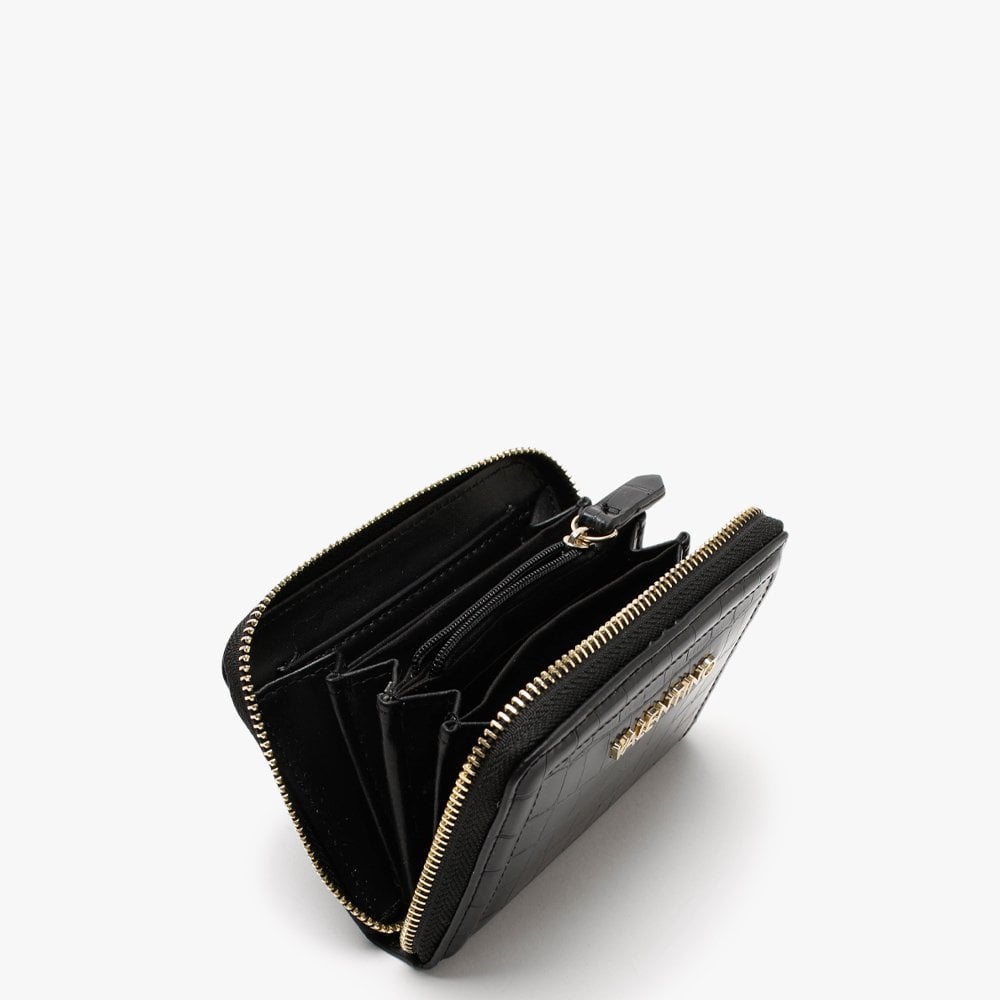 Bicorno Black Moc Croc Purse