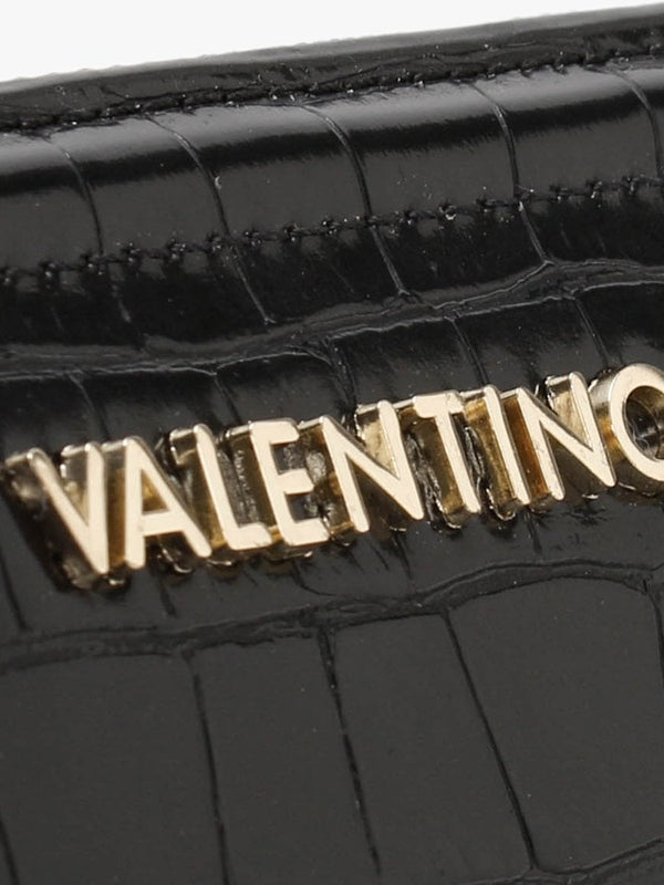 Bicorno Black Moc Croc Purse