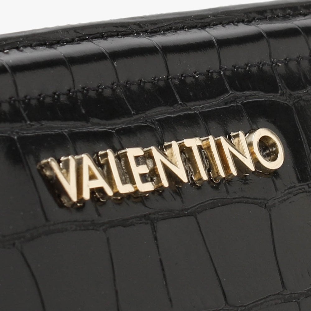 Bicorno Black Moc Croc Purse