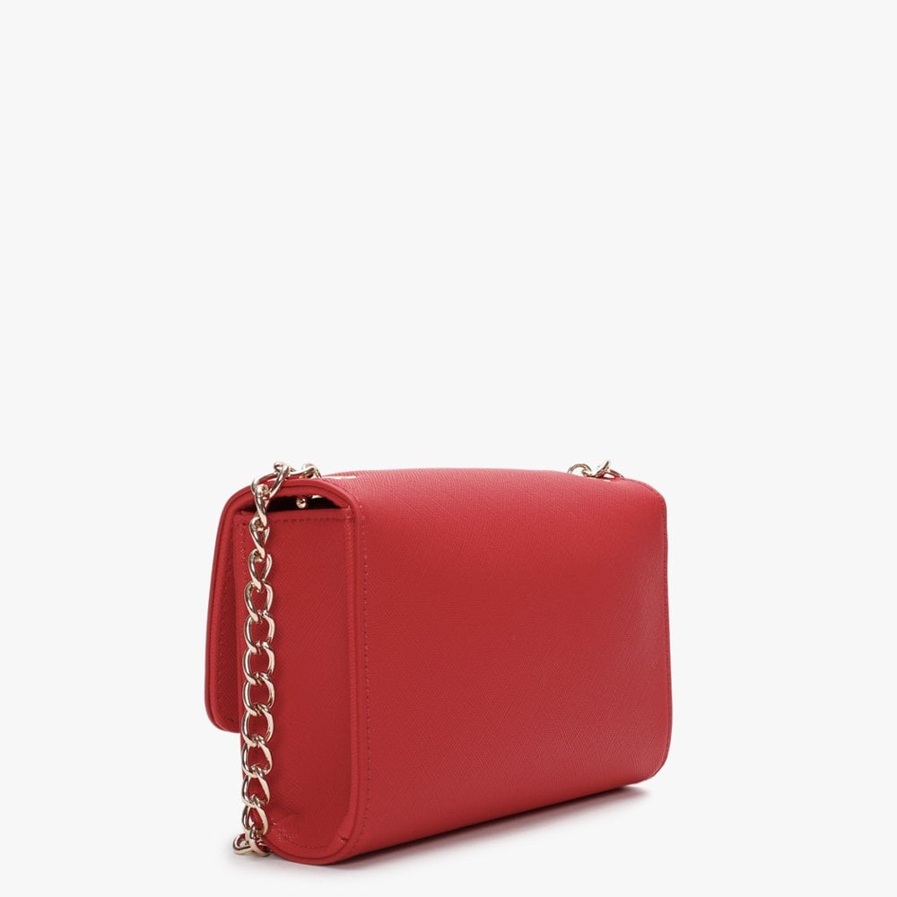 Divina Rosso Saffaino Shoulder Bag