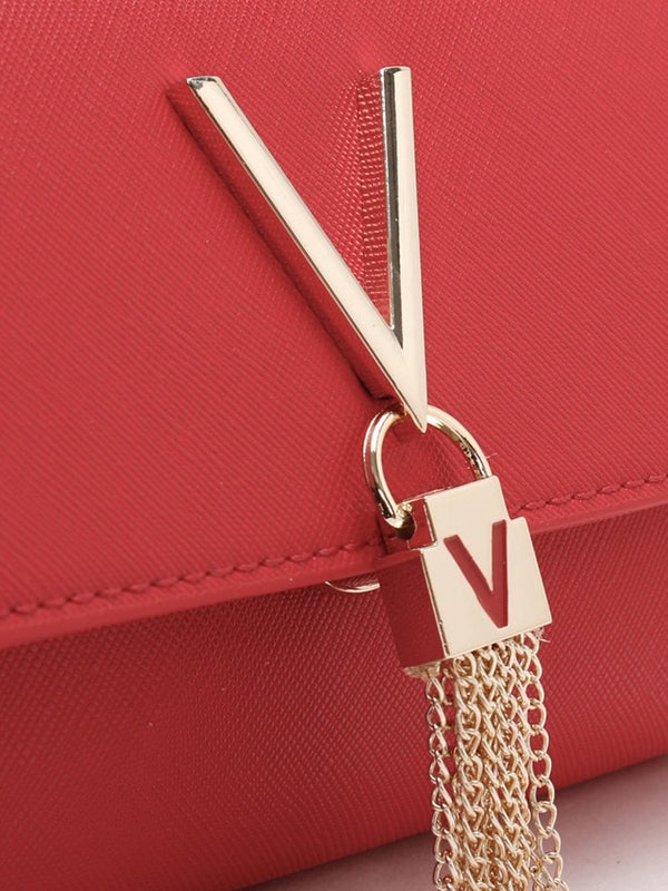 Divina Rosso Saffaino Shoulder Bag