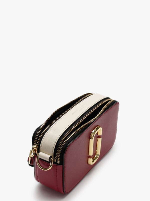 The Snapshot New Red Multi Leather Camera Bag