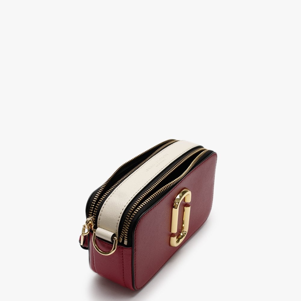 The Snapshot New Red Multi Leather Camera Bag