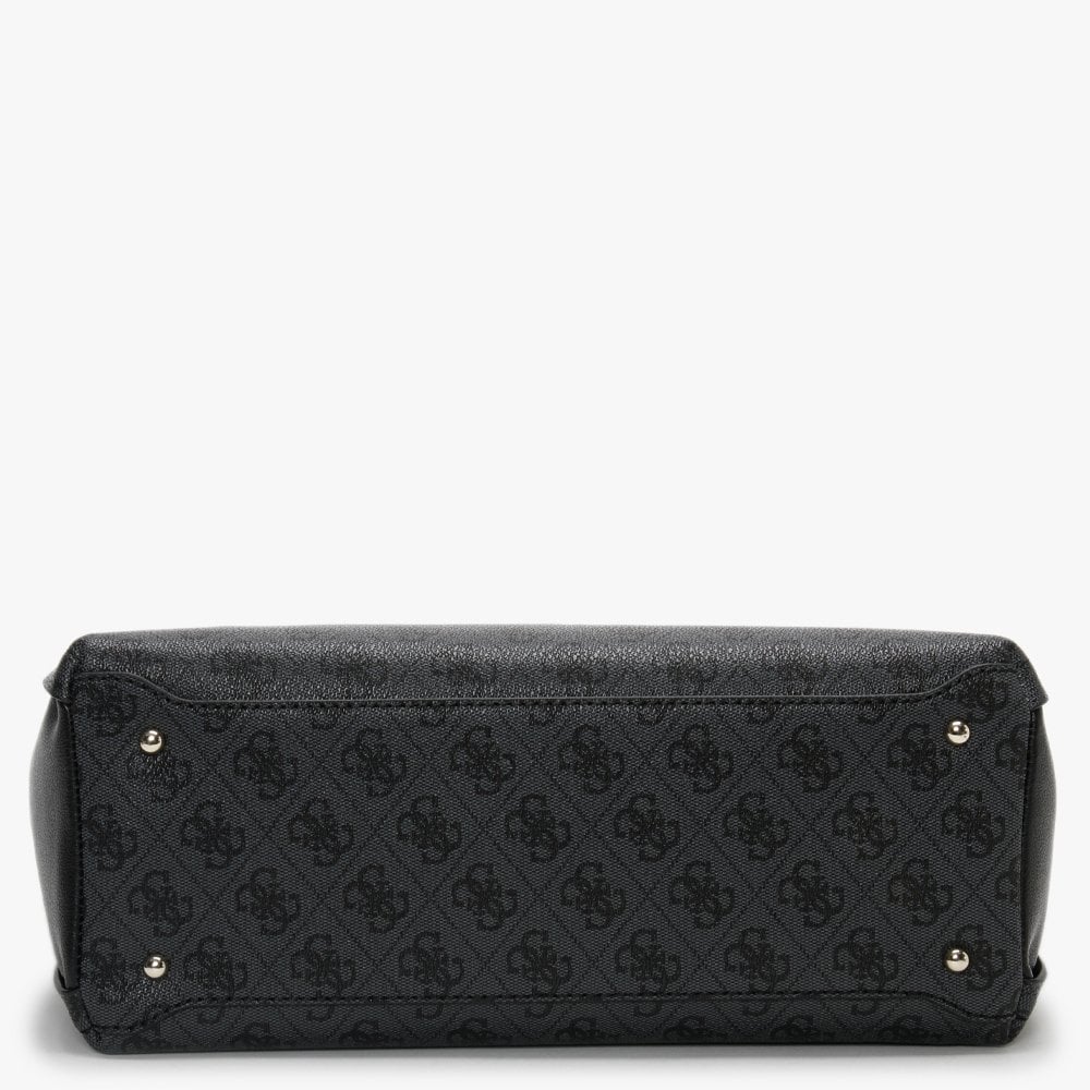 Alisa Society Repeat Logo Coal Tote Bag