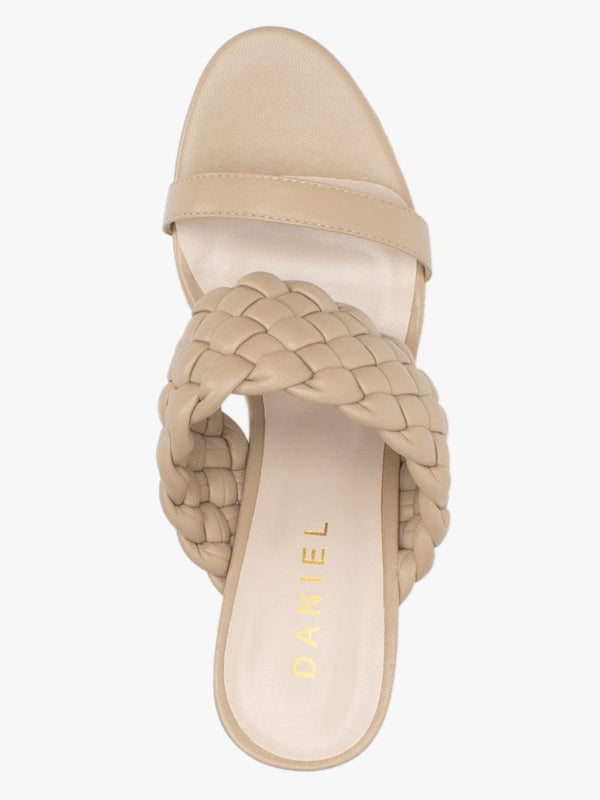 Rally Beige Woven Cork Wedge Sandals