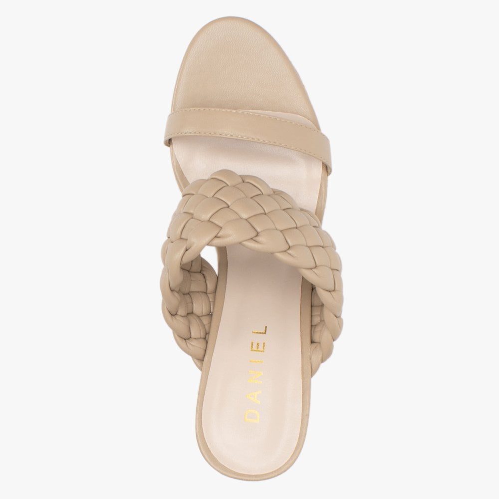 Rally Beige Woven Cork Wedge Sandals